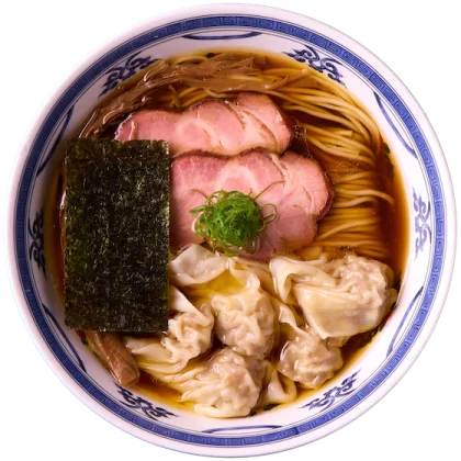 Shoyu Ramen w/ Wontons