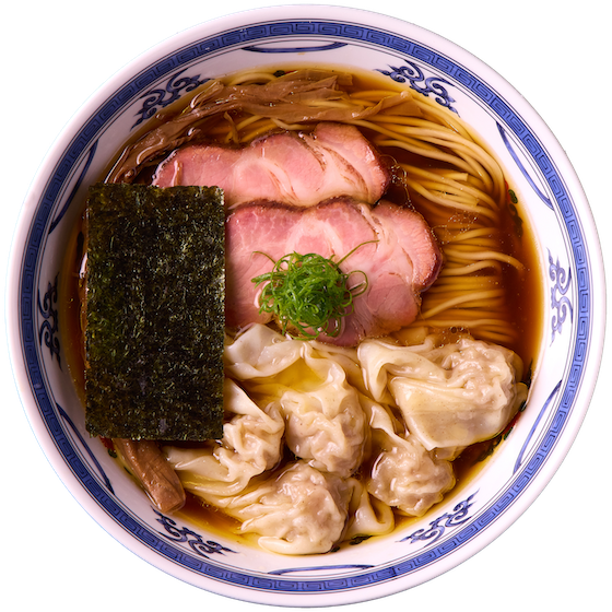 醤油雲呑麺