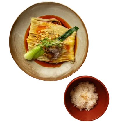 Vegan Tantan Mochimen (No Soup)
