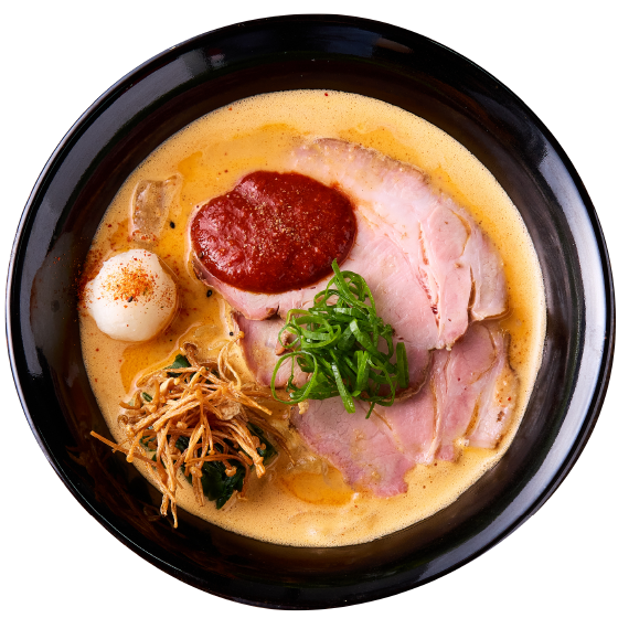Spicy Miso Chicken Paitan Ramen
