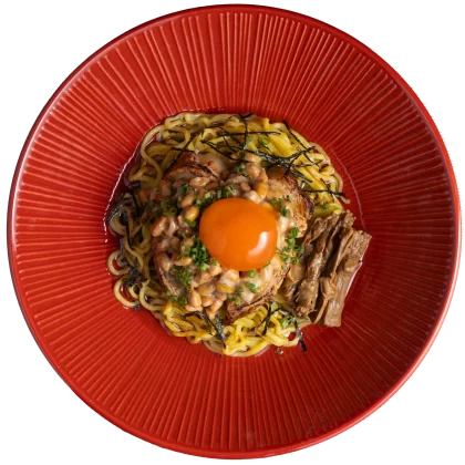 Natto Aburasoba w/ White Truffle