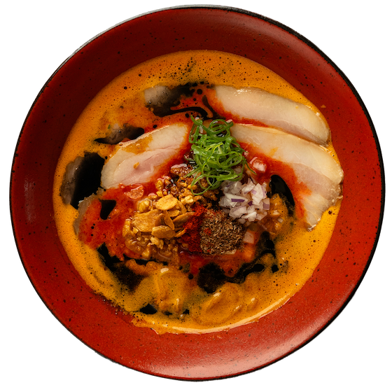 麻辣鶏白湯らぁ麺