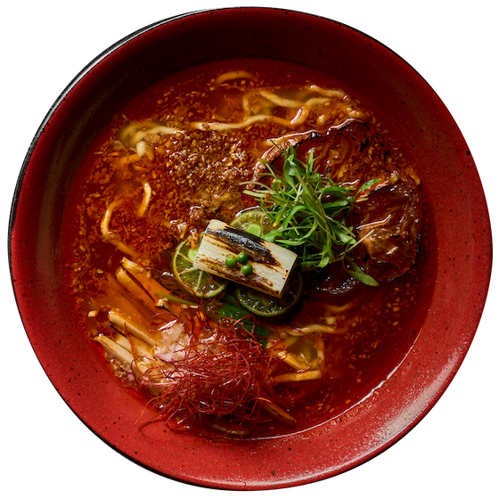 ヴィーガン辛柚子らぁ麺