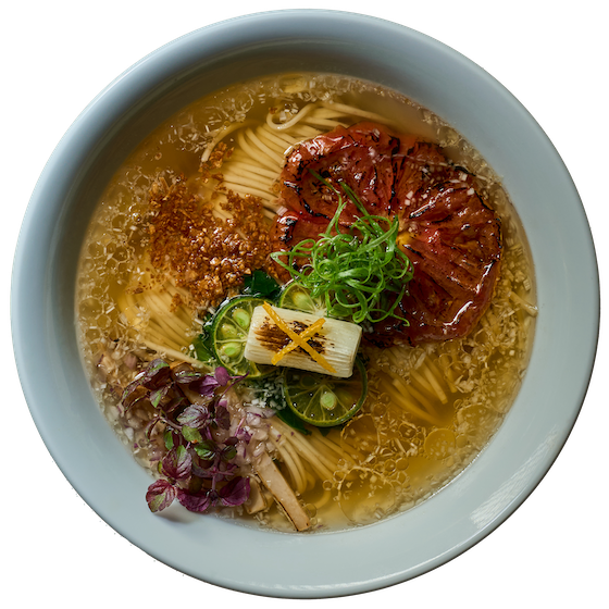 ヴィーガン柚子塩らぁ麺