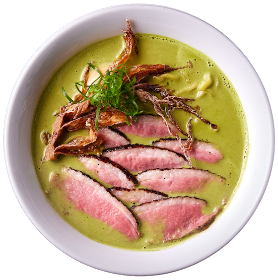 Duck Matcha Ramen