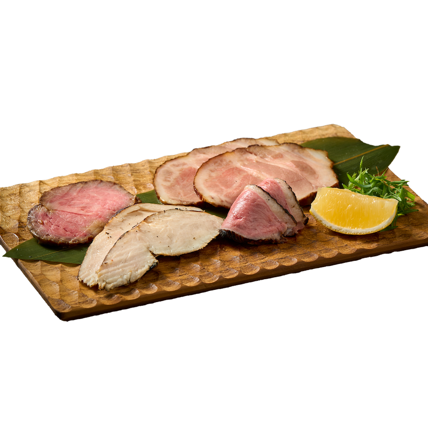 4 Kinds of Chashu (Wagyu, Duck, Pork, Chicken)
