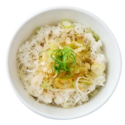 Mini Negi Rice Bowl