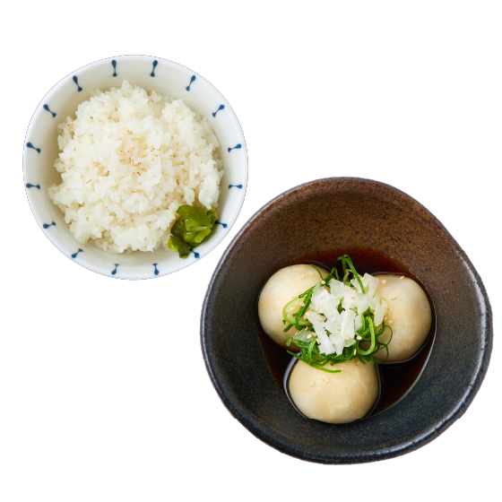 水餃子ごはん