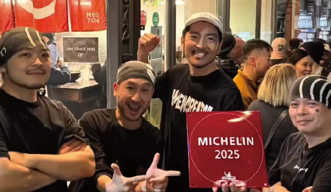 MENSHO TOKYO（サンフランシスコ）がミシュランガイドに9年連続で掲載