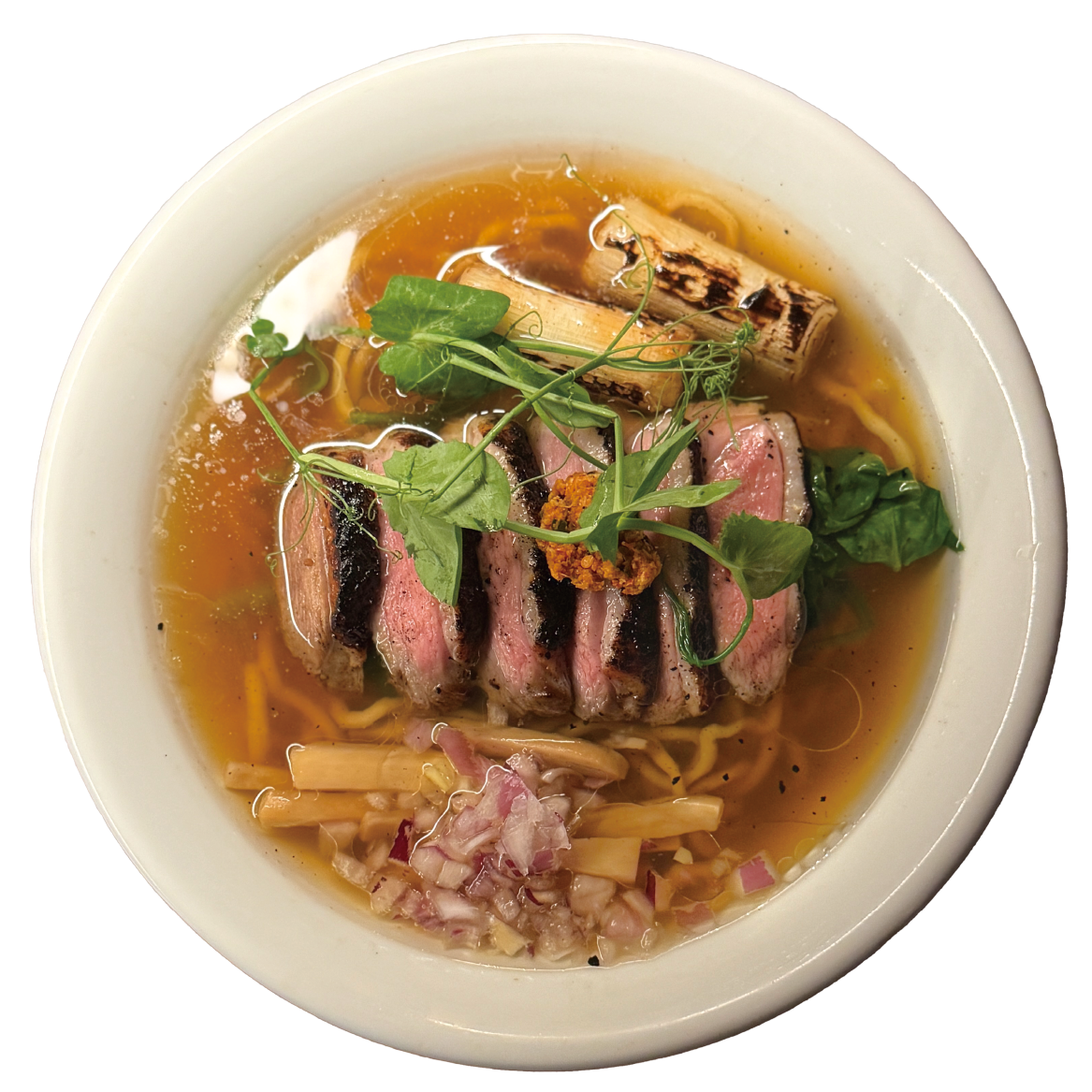 鴨醤油らぁ麺