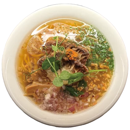 ヴィーガン柚子塩らぁ麺