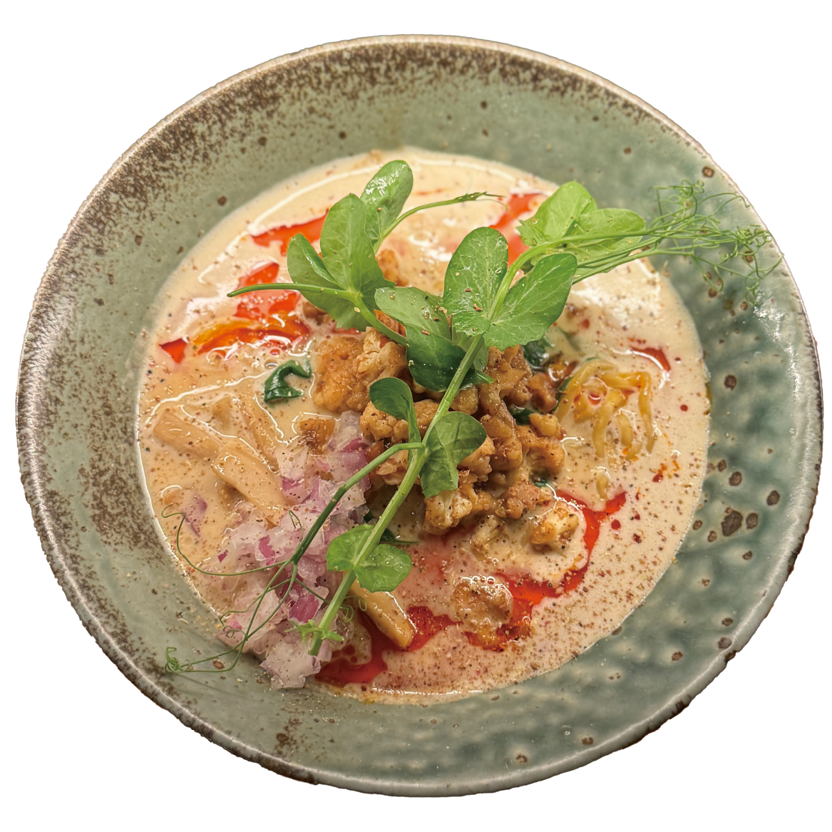 ヴィーガンカリフラワー担々麺
