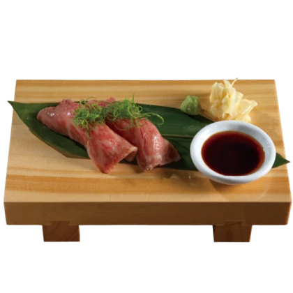 A5 Wagyu Negi　A5和牛ねぎにぎり