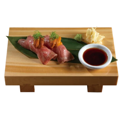 A5 Wagyu Uni　A5和牛ウニにぎり
