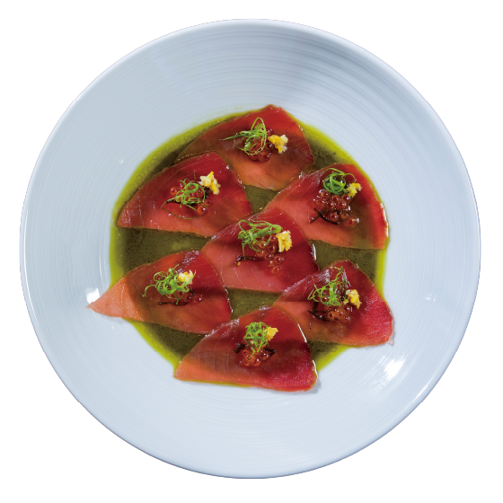 Maguro Carpaccio　マグロのカルパッチョ