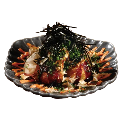 Mentaiko Takoyaki　明太子たこ焼き