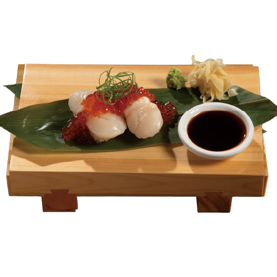 Hotate Ikura　ホタテいくらにぎり