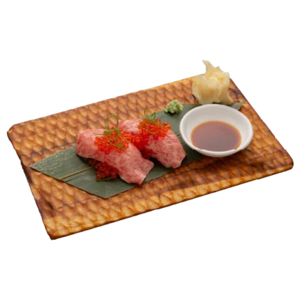 WAGYU IKURA NIGIRI　和牛いくらにぎり