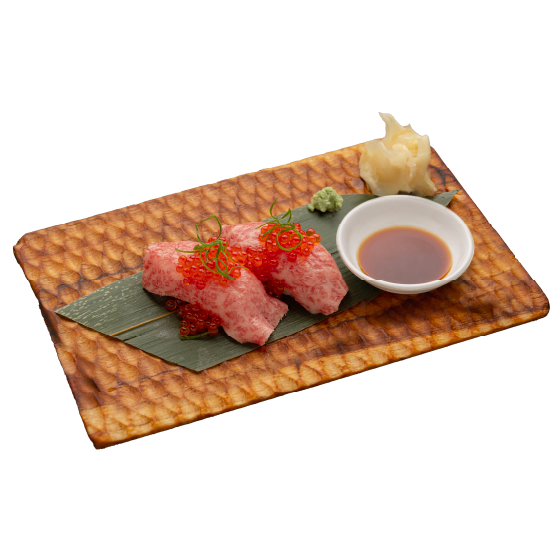 WAGYU IKURA NIGIRI　和牛いくらにぎり