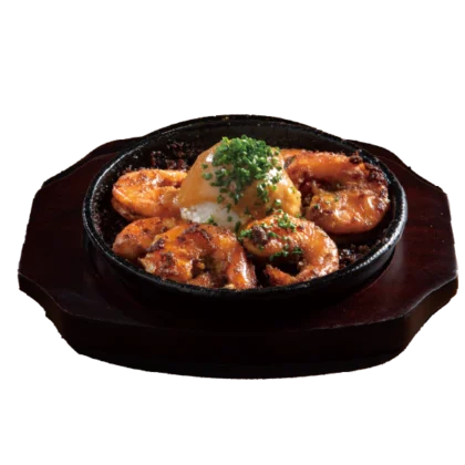 Teppan Grilled Garlic Shrimps　ガーリックシュリンプ